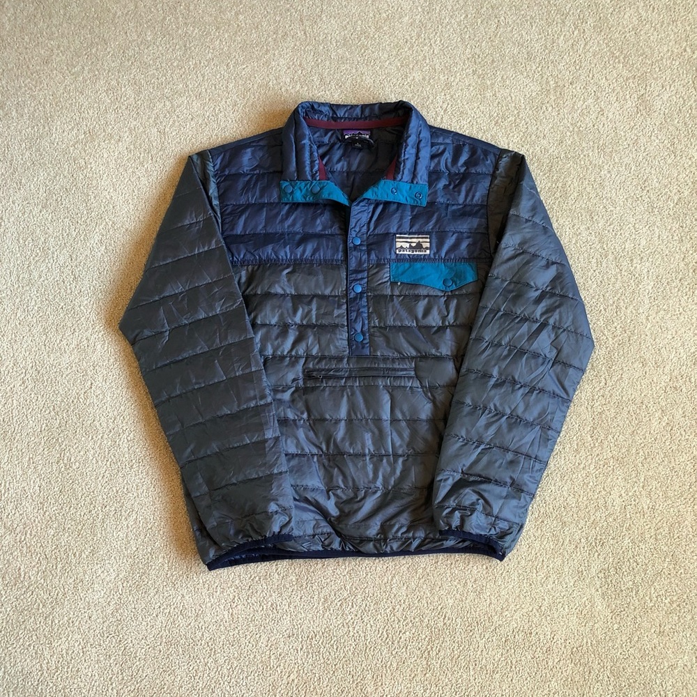 Patagonia Half Snap Puffer Jacket. Women’s Small.